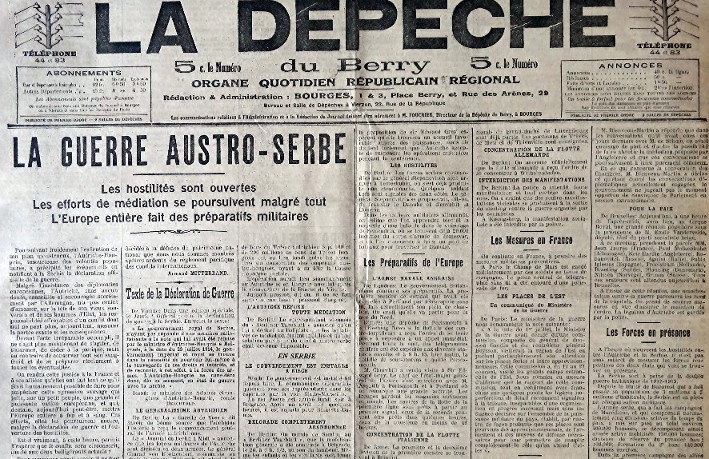 La; D&eacute;p&ecirc;che du Berry 