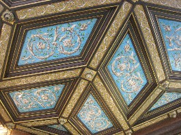 Plafond de la maison des forestine de Bourges