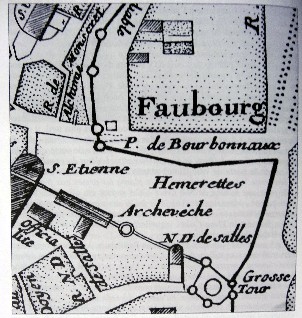 jardin de l'archevêché de Bourges