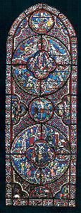 vitrail de la cathédrale de Bourges